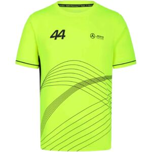 Puma 2024 Mercedes Lewis Hamilton Sports Tee (Neon) - Large Adults Male