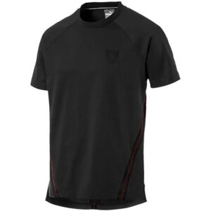 2017 Ferrari Puma Small Shield Tee (Moonless Night) - Small Adults Male