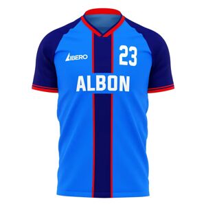Race Crate 2022 Albon #23 Stripe Concept Football Shirt - Womens S (UK Size 10) Male