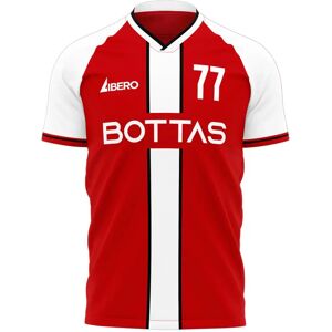 Race Crate 2022 Bottas #77 Stripe Concept Football Shirt - Womens S (UK Size 10) Male