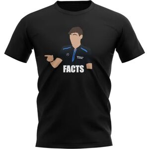 Race Crate George Russell Facts T-Shirt (Black) - XL (45-48