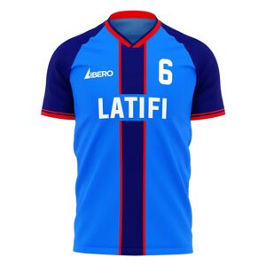 Race Crate 2022 Latifi #6 Stripe Concept Football Shirt - Womens S (UK Size 10) Male