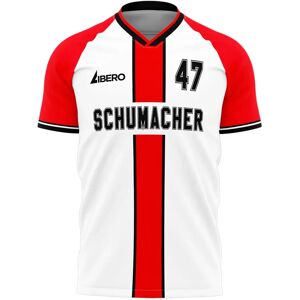 Race Crate 2022 Schumacher #47 Stripe Concept Football Shirt - Womens S (UK Size 10) Male