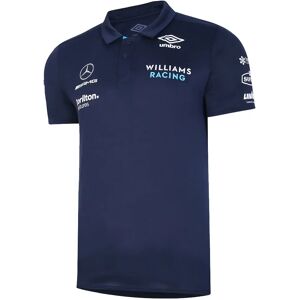 Umbro 2022 Williams Racing Media Polo Shirt (Peacot) - Small - 35-37