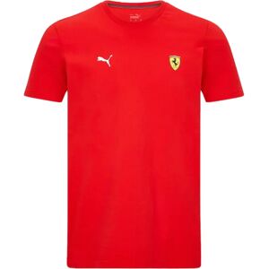 Puma 2022 Ferrari Fanwear Small Shield Tee (Red) - Small Adults Male