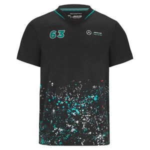 Puma 2022 Mercedes George Russell #63 Sports Tee (Black) - Large Adults Male