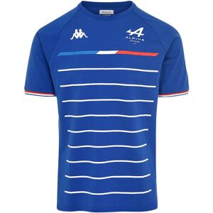 Kappa 2022 Alpine Team Alonso Fanwear Shirt (Blue) - Large Adults Male