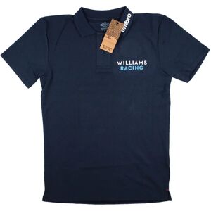 Umbro 2023 Williams Racing Off Track CVC Media Polo Shirt (Peacock) - XL - 44-46