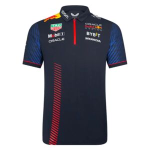 Castore 2023 Red Bull Racing Team Polo Shirt (Night Sky) - Large Adults Male