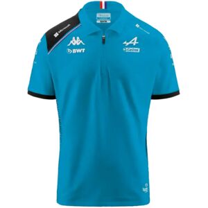 Kappa 2023 Alpine Mens Team Polo Shirt (Blue) - XL Adults Male