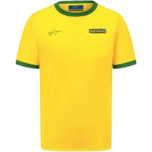 Castore 2023 Ayrton Senna Sports Tee (Yellow) - XL Adults Male