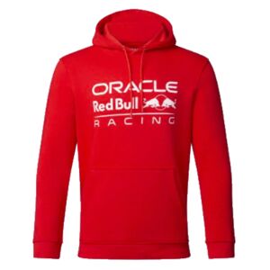Castore 2023 Red Bull Racing Unisex Core Overhead Hoodie (Flame Scarlet) - XL Adults Male