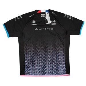 Kappa 2023 Alpine Esteban Ocon Team Tee (Black) - Medium Adults Male