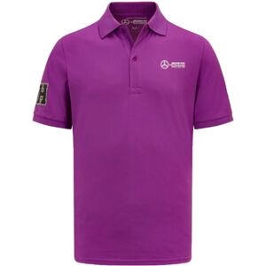 Puma 2023 Mercedes Lewis Hamilton Polo Shirt (Purple) - Large Adults Male