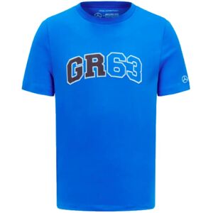 Puma 2023 Mercedes George Russell Logo Tee (Blue) - Small Adults Male