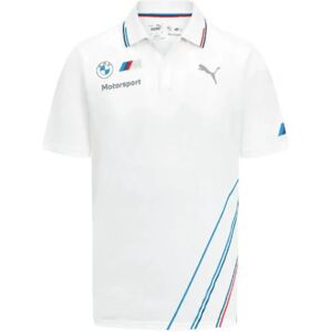 Puma 2023 BMW Teamsport Polo Shirt (White) - Large Adults Male