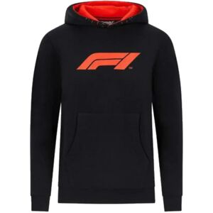 Puma 2023 F1 FW Large Logo Hooded Sweat (Black) - Large Adults Male