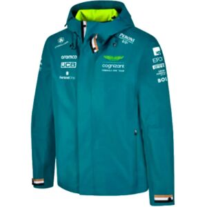 Pelmark 2023 Aston Martin Mens Team Jacket (Green) - Large Adults Male