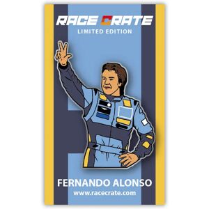 Race Crate Fernando Alonso 2005 Pin Badge Male