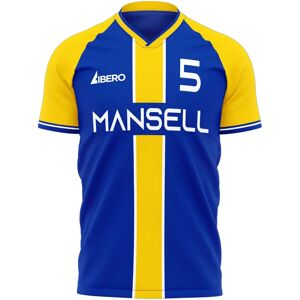 Race Crate 1992 Mansell #5 Stripe Concept Football Shirt - Womens L (UK Size 14) Male