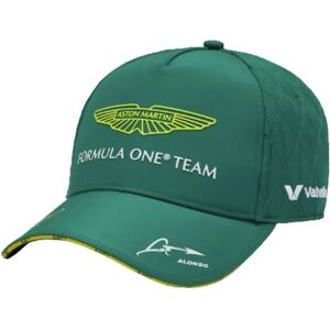 Pelmark 2024 Aston Martin Fernando Alonso Team Cap (Green) - Kids - One Size Unisex