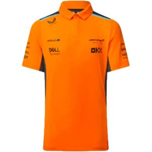 Castore 2024 McLaren Replica Polo Shirt (Autumn Glory) - Kids - Small Boys Unisex