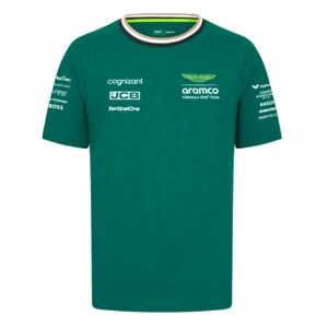 Pelmark 2024 Aston Martin Team T-Shirt (Green) - Kids - Small Boys Unisex