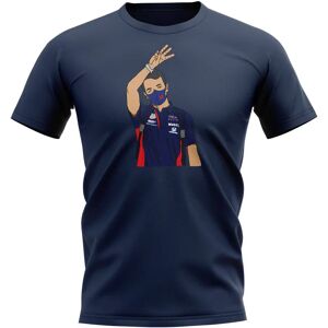 Race Crate Alexander Albon Paddock T-Shirt (Navy) - XSB (3-4 Years) Male