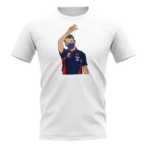 Race Crate Alexander Albon Paddock T-Shirt (White) - LB (9-11 Years) Male