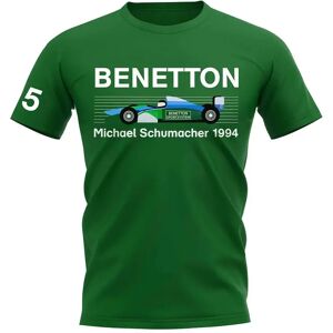 Race Crate Michael Schumacher 2005 Benetton T-Shirt (Green) - MB (7-8 Years) Male