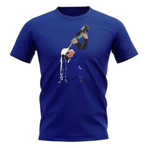 Race Crate Lando Norris Celebration T-Shirt (Blue) - LB (9-11 Years) Male