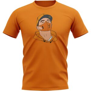 Race Crate Lando Norris Headshot T-Shirt (Orange) - LB (9-11 Years) Male