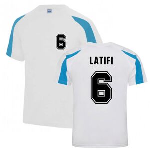 Race Crate Nicholas Latifi Performance T-Shirt (White-Sky) - SB (5-6 Years) Male