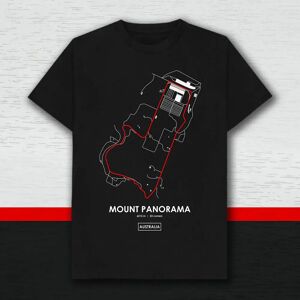 Race Crate Mount Panorama Australia Racing Track T-Shirt (Black) - SB (5-6 Years) Male