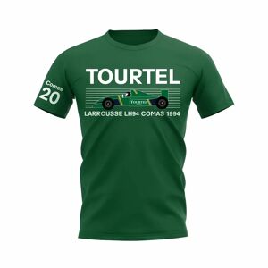 Race Crate Erik Comas 1994 Larrousse T-Shirt (Green) - XSB (3-4 Years) Male