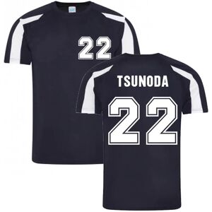 Race Crate Yuki Tsunoda Performance T-Shirt (Navy) - XLB (12-13 Years) Male