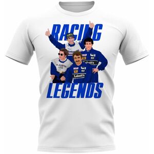 Race Crate Williams Racing Legends T-Shirt (White) - XSB (3-4 Years) Male