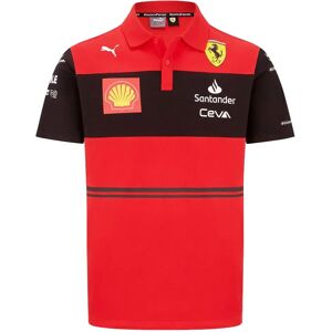 Puma 2022 Ferrari Team Polo Shirt (Red) - Kids - Small Boys - 24/26