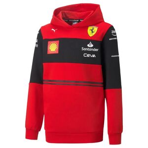 Puma 2022 Ferrari Team Hoodie (Red) - Kids - Medium Boys - 26-28