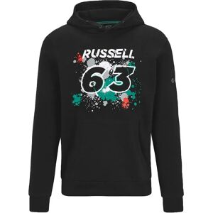 Puma 2022 Mercedes George Russell #63 Hoodie (Black) - Kids - Large Boys - 30-32