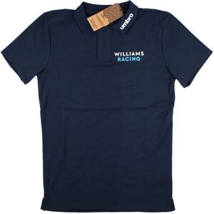 Umbro 2023 Williams Racing Media Polo Shirt (Peacot) - Kids - XL Boys - 32-33