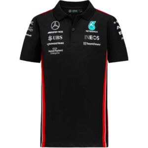 Puma 2023 Mercedes-AMG Petronas Team Polo Shirt (Black) - Kids - Medium Boys Unisex