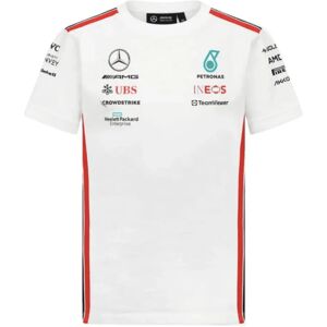 Puma 2023 Mercedes Driver Tee (White) - Kids - Small Boys Unisex