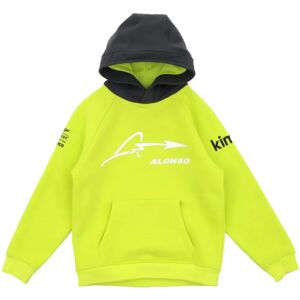 Pelmark 2023 Aston Martin Lifestyle Alonso Hoody (Lime Green) - Kids - Small Boys Unisex