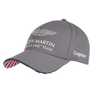 Pelmark 2022 Aston Martin Official Team Limited Edition Cap-USA (Grey) - One Size Male