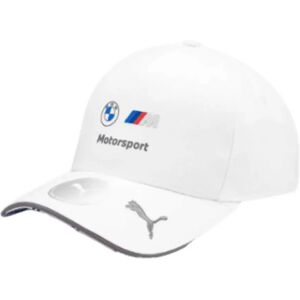 Puma 2023 BMW Motorsport Team Cap Unisex - White - One Size Male