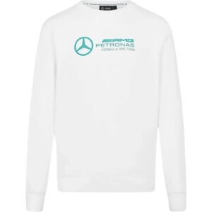 Puma 2024 Mercedes-AMG Mens Crew Neck Sweatshirt (White) - Medium Adults Male