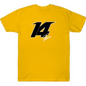 Race Crate Alonso Papaya Edition T-Shirt (Yellow) - Small (34-36") Male