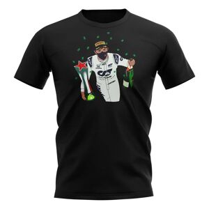 Race Crate Pierre Gasly Monza Confetti T-Shirt (Black) - Small (34-36") Male