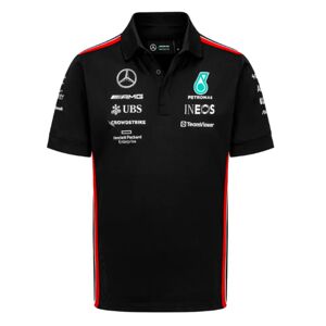 Puma 2023 Mercedes AMG-Petronas Polo Shirt (Black) - XXL Adults Male